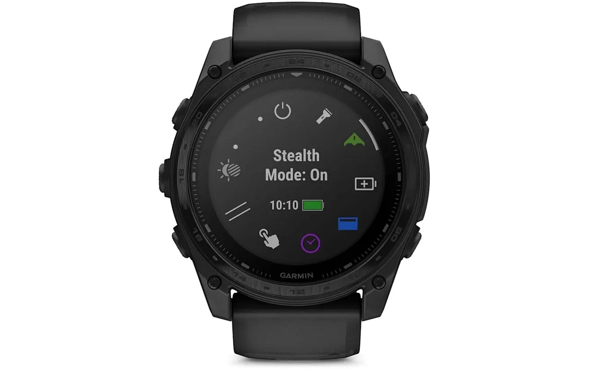 Garmin Tactix 8 Solar – GPS-Smartwatch – 51 mm, 2", GPS, WLAN, Bluetooth 5.0, Saphirglas, 10 ATM, Schwarz
