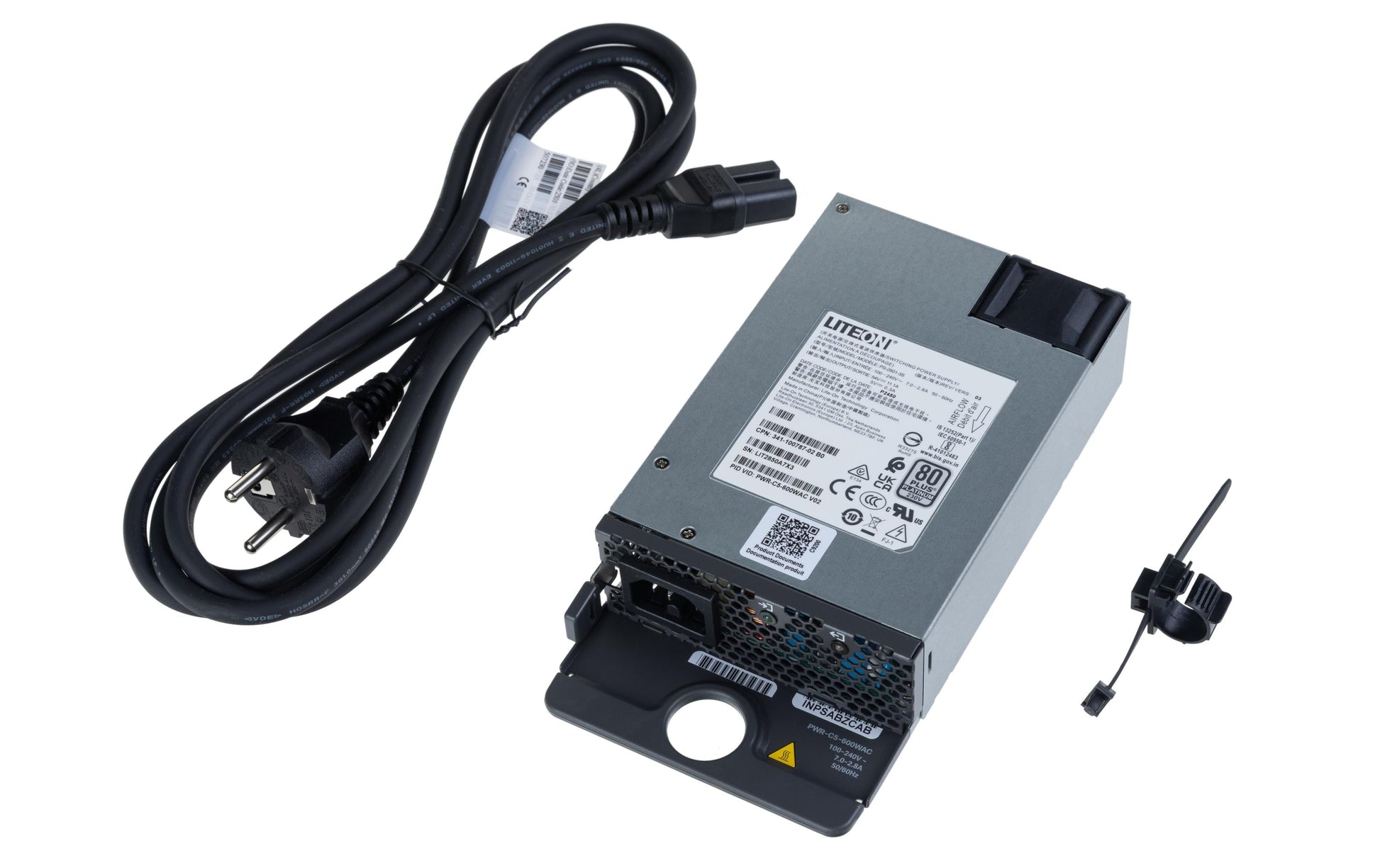 Cisco PWR-C5-600WAC Netzteil 600 W – für Cisco