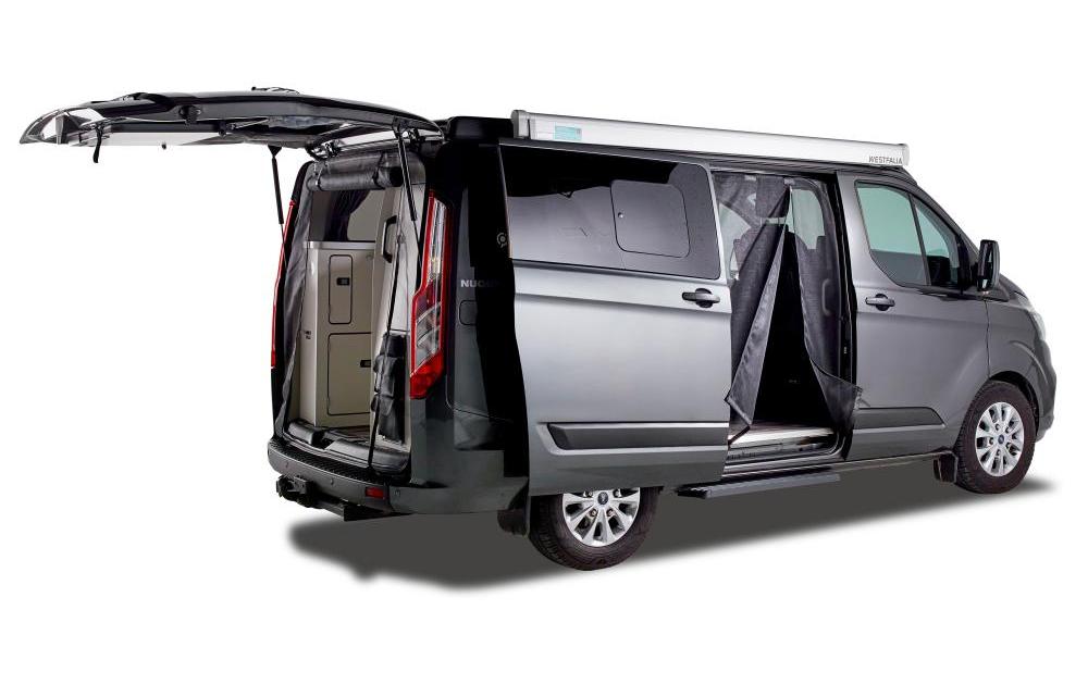 Van quito Fliegengitter Tür – Schwarz – Fiberglas – für Renault (Beifahrerseite rechts)