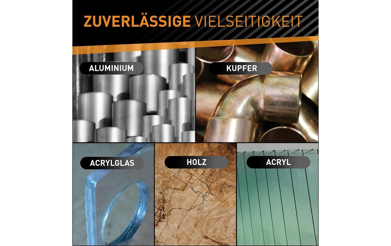Hardtwerk Stufenbohrer 4–32 mm Stahl Aussenkantschaft – für Holz