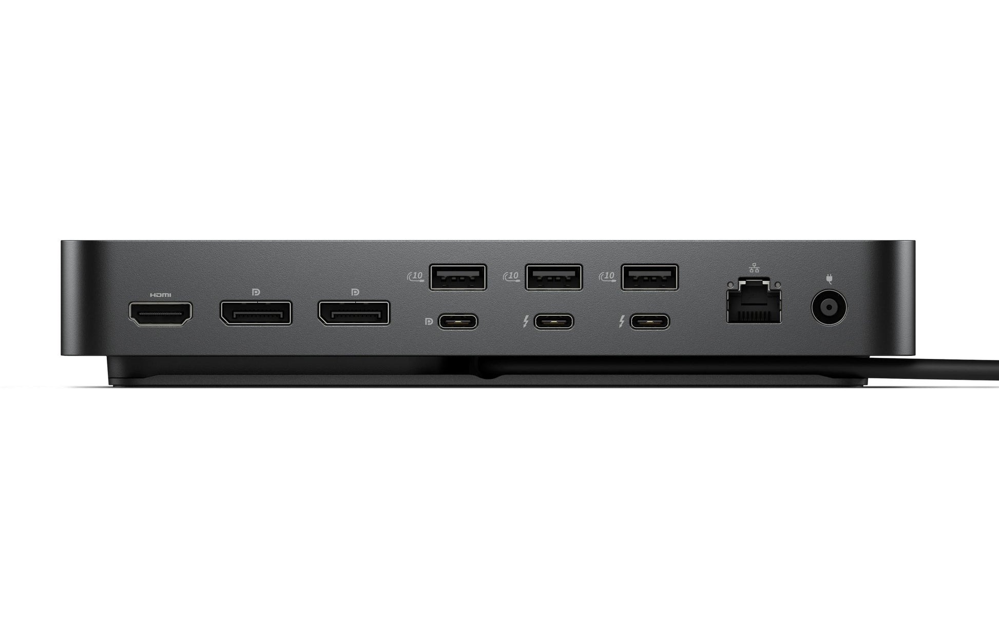 Dell WD25TB5 Dockingstation – Thunderbolt 5, 2× DP, 1× HDMI, 4× USB-A, 2× USB-C, 2,5GbE, für Windows/Mac/Chrom