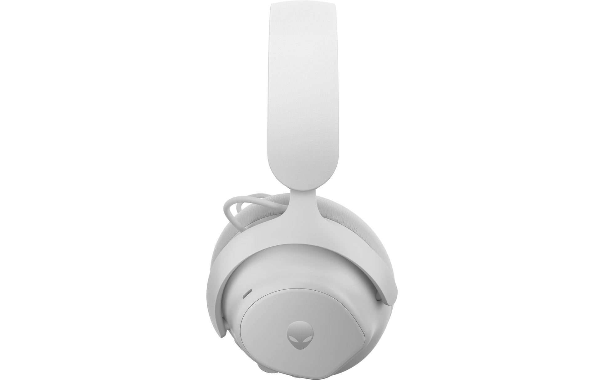 Alienware Pro Wireless Gaming-Headset – Over-Ear, Stereo, Kabel + BT, ANC, mit USB-C-Dongle, Schwarz/Weiss