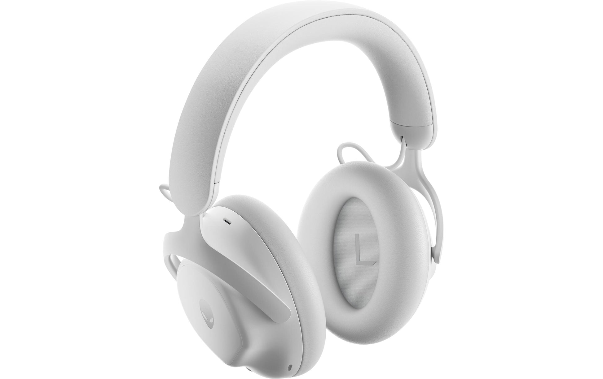 Alienware Pro Wireless Gaming-Headset – Over-Ear, Stereo, Kabel + BT, ANC, mit USB-C-Dongle, Schwarz/Weiss