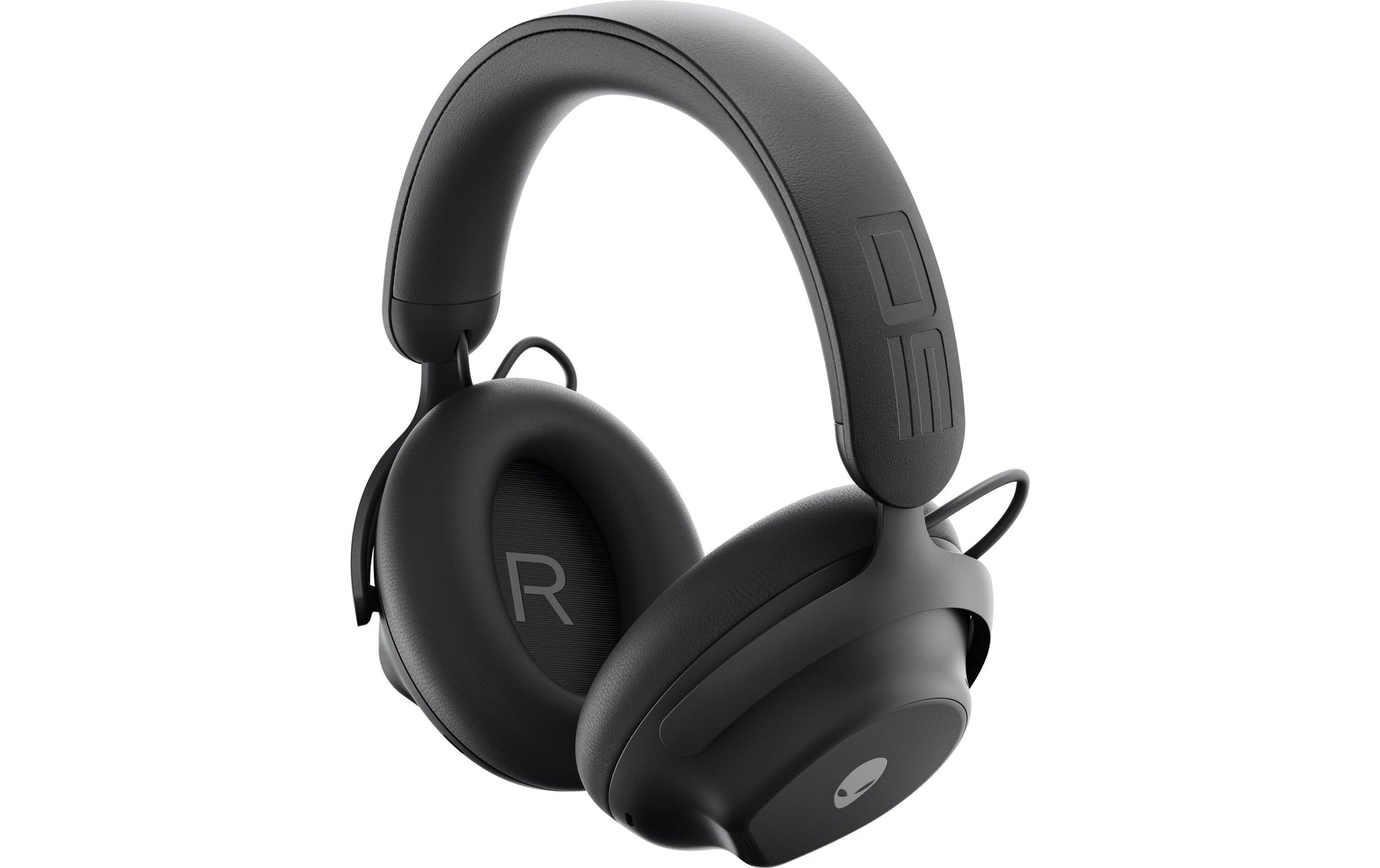 Alienware PRO-HS-G-DEAM Gaming-Headset – Over-Ear, Stereo, Kabel + BT, ANC, mit USB-C-Dongle, Schwarz