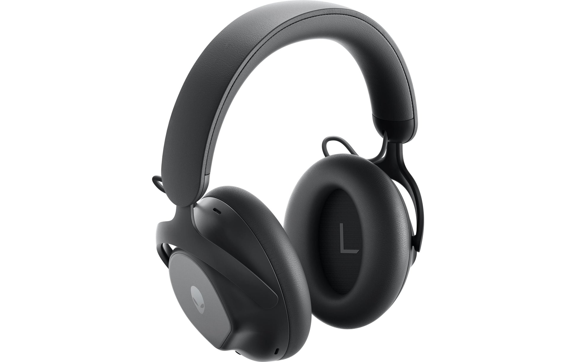 Alienware PRO-HS-G-DEAM Gaming-Headset – Over-Ear, Stereo, Kabel + BT, ANC, mit USB-C-Dongle, Schwarz
