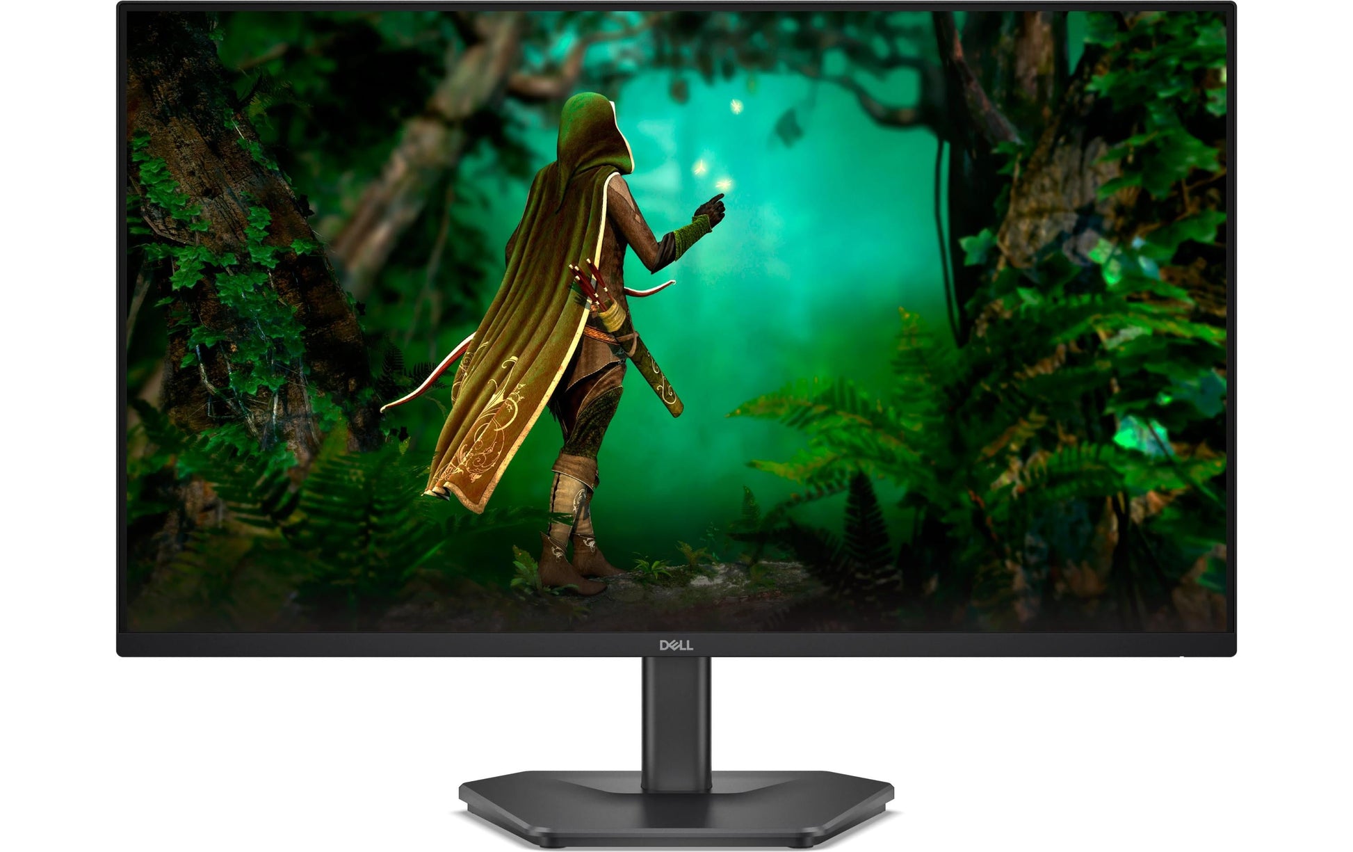 Dell 27 – Monitor, 27", IPS, 200 Hz, 300 cd/m², FreeSync Premium, Kensington-Schloss, VESA 100 × 100, Schwarz