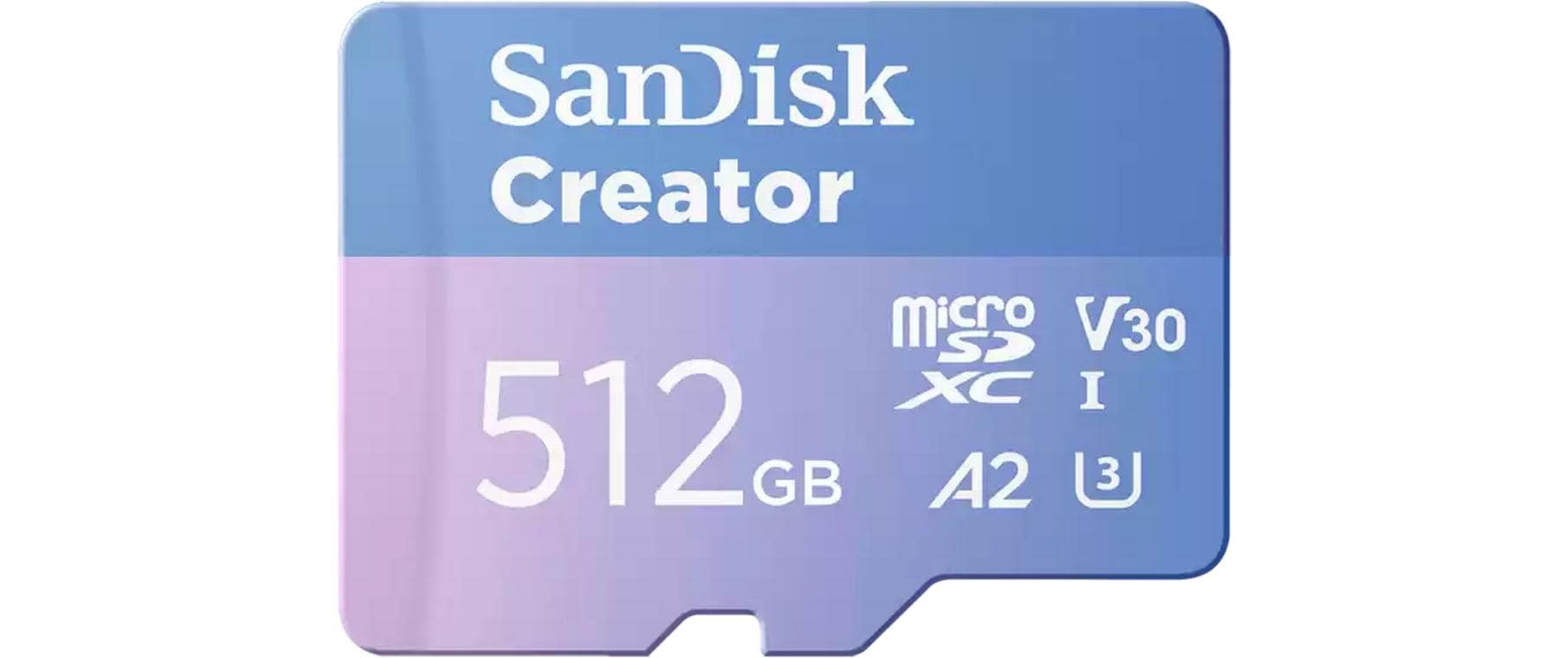 SanDisk Creator microSDXC Karte 512GB