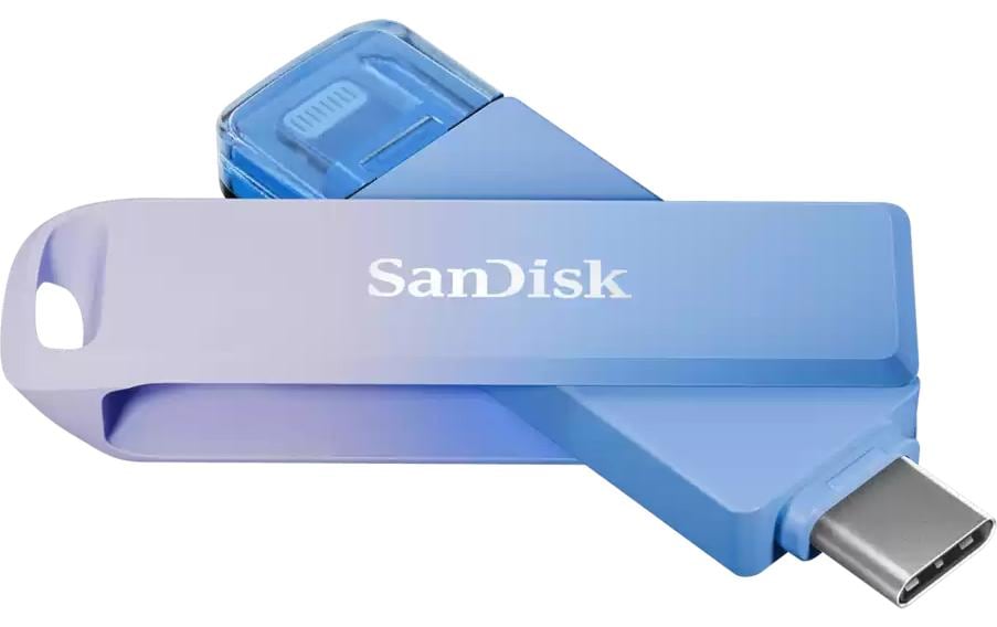 SanDisk Creator Phone Drive USB-Stick – 128 GB, USB-C / Lightning (USB 3.2 Gen 1)