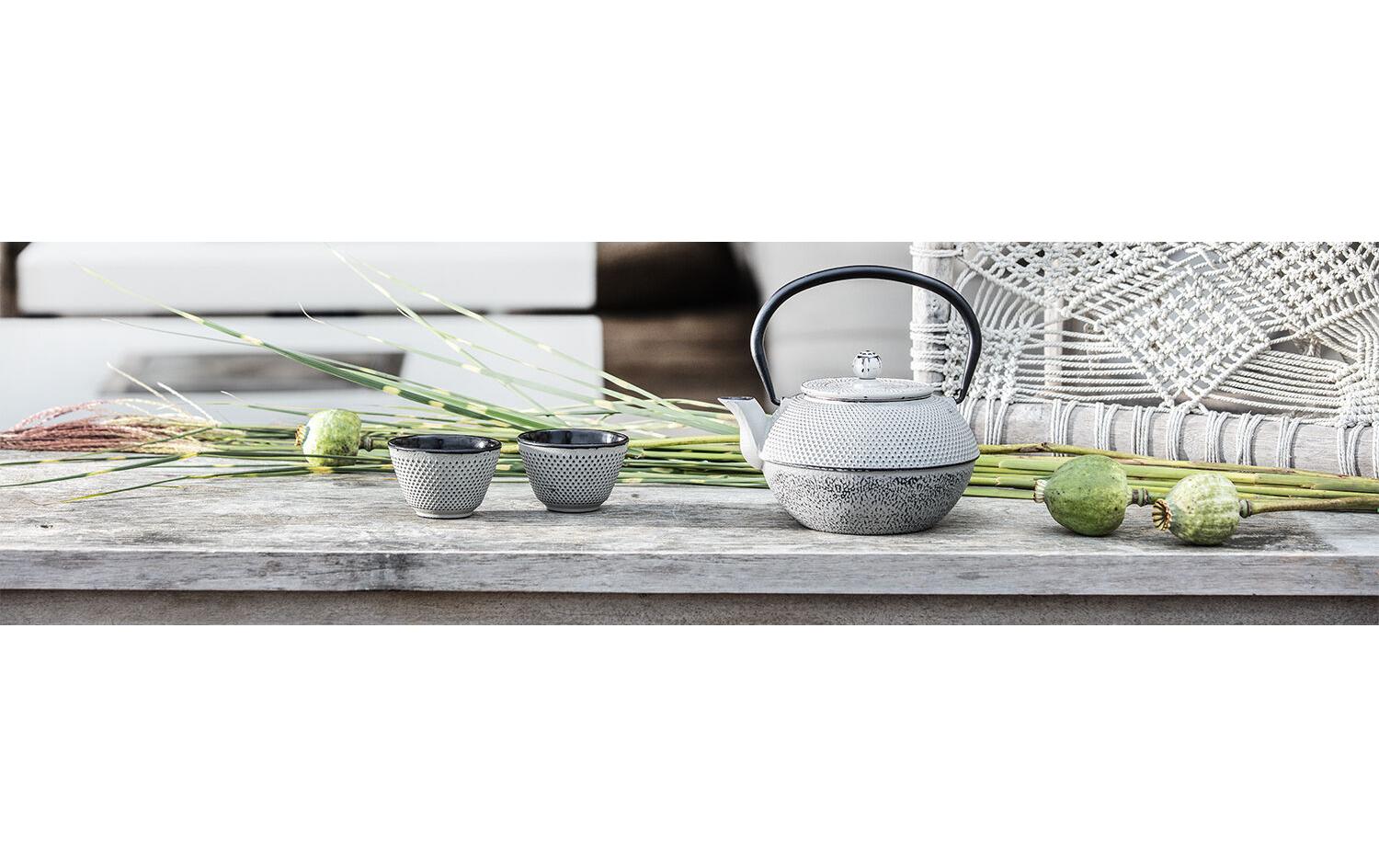 Bredemeijer Teekanne Jang – 1,1 l, 15,8 × 18,0 × 18,6 cm, Gusseisen, für Elektrokochfelder