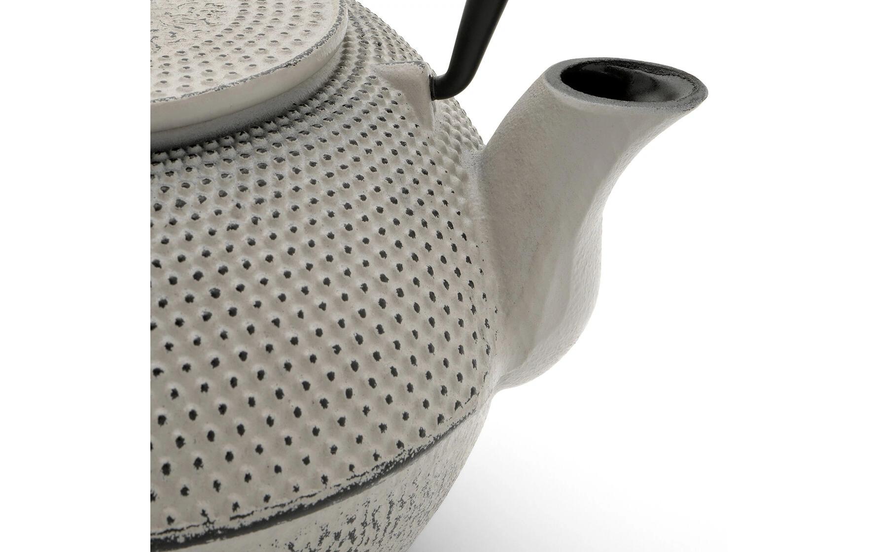 Bredemeijer Teekanne Jang – 1,1 l, 15,8 × 18,0 × 18,6 cm, Gusseisen, für Elektrokochfelder
