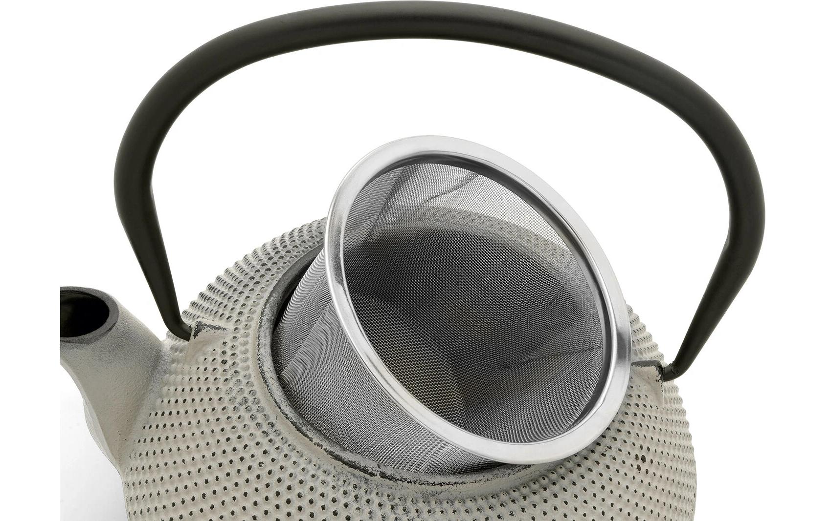 Bredemeijer Teekanne Jang – 1,1 l, 15,8 × 18,0 × 18,6 cm, Gusseisen, für Elektrokochfelder