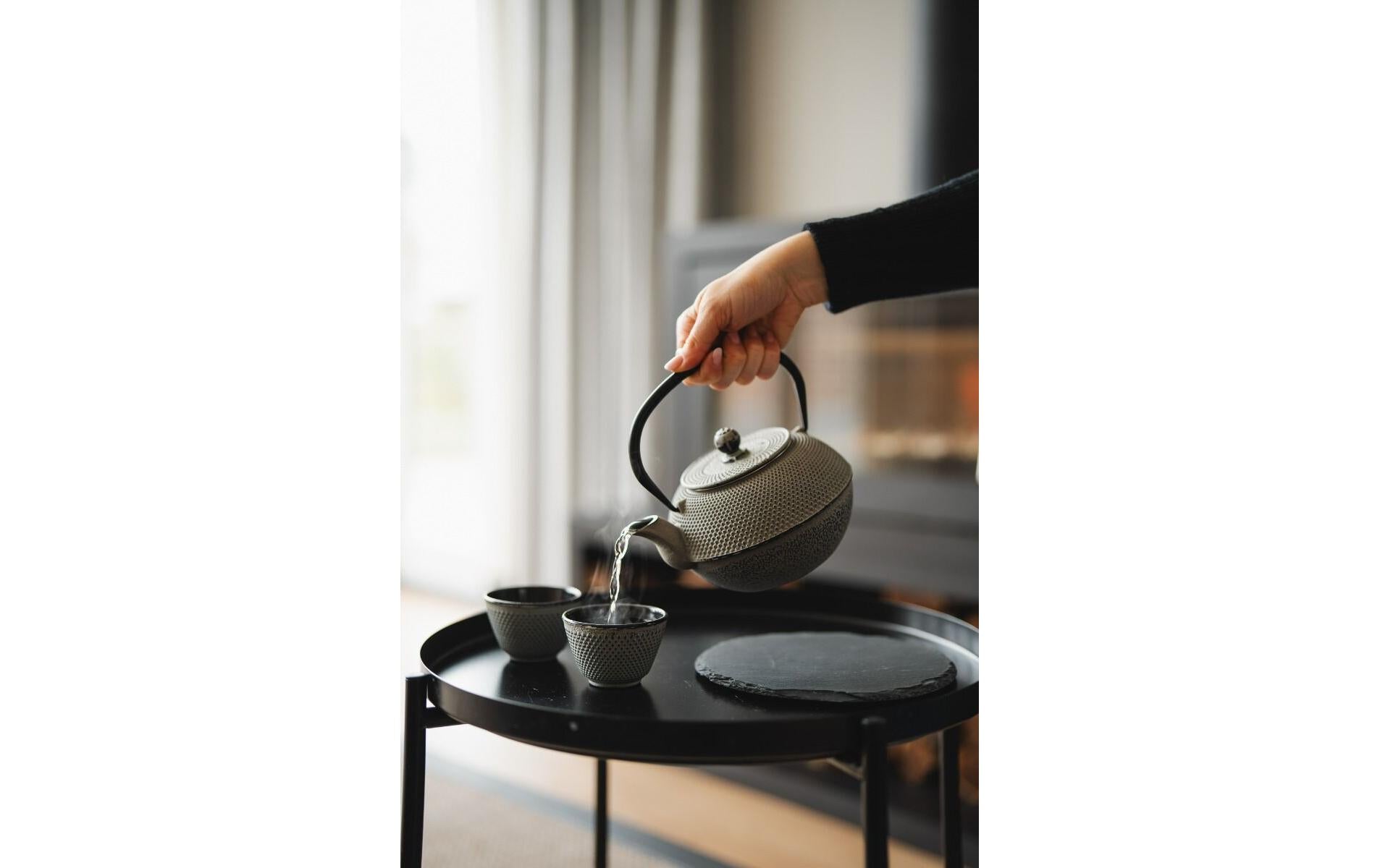 Bredemeijer Teekanne Jang – 1,1 l, 15,8 × 18,0 × 18,6 cm, Gusseisen, für Elektrokochfelder