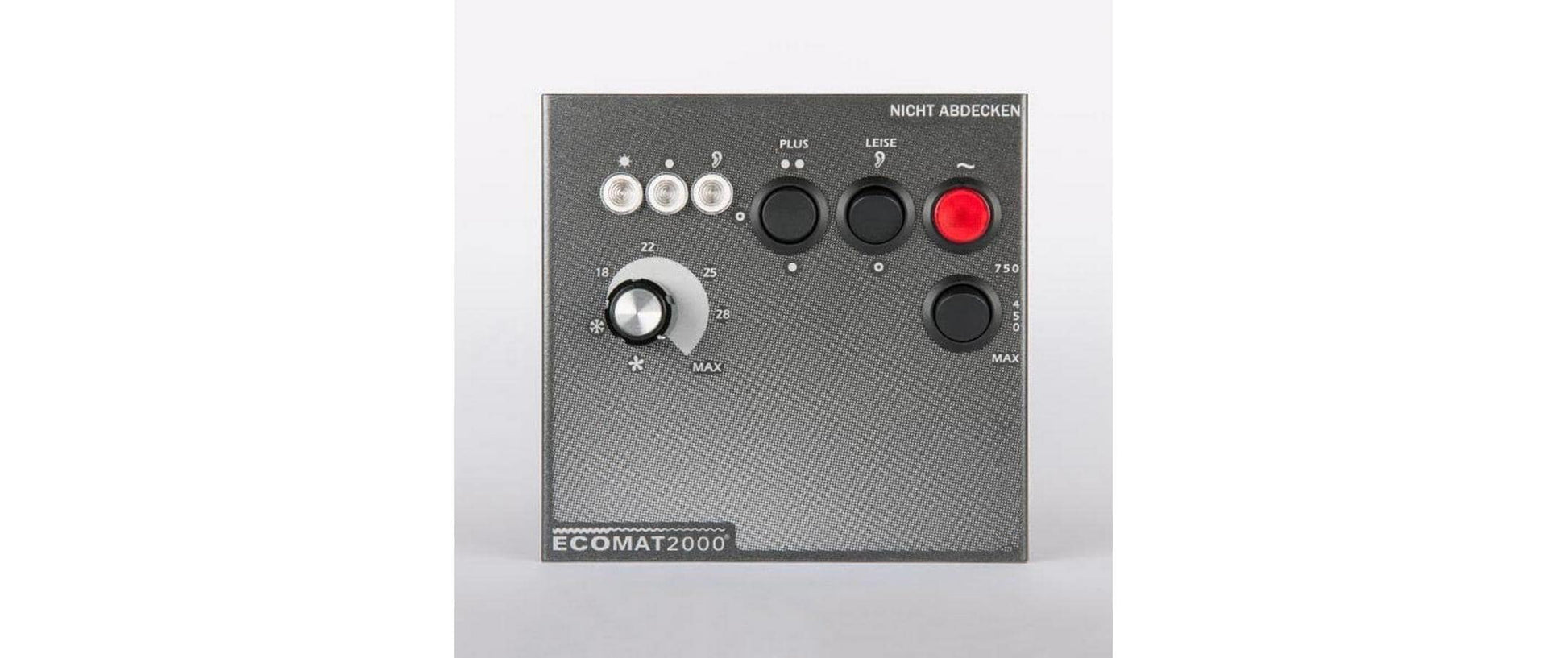 Ecovoss Heizlüfter ECOMAT 2000 Select – 1800 W, Thermostat