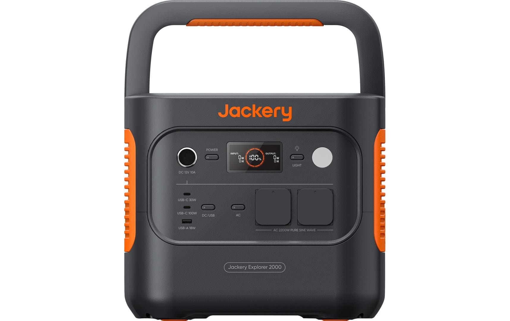 Jackery Explorer 2000 V2 – Powerstation – 2'042 Wh, LiFePO4