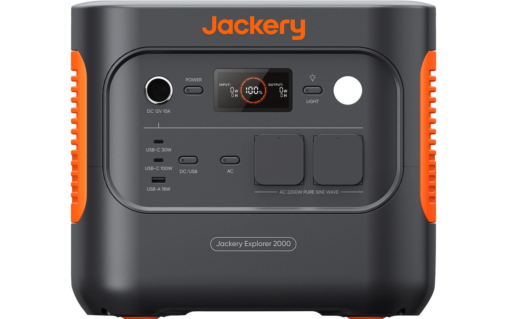 Jackery Explorer 2000 V2 – Powerstation – 2'042 Wh, LiFePO4
