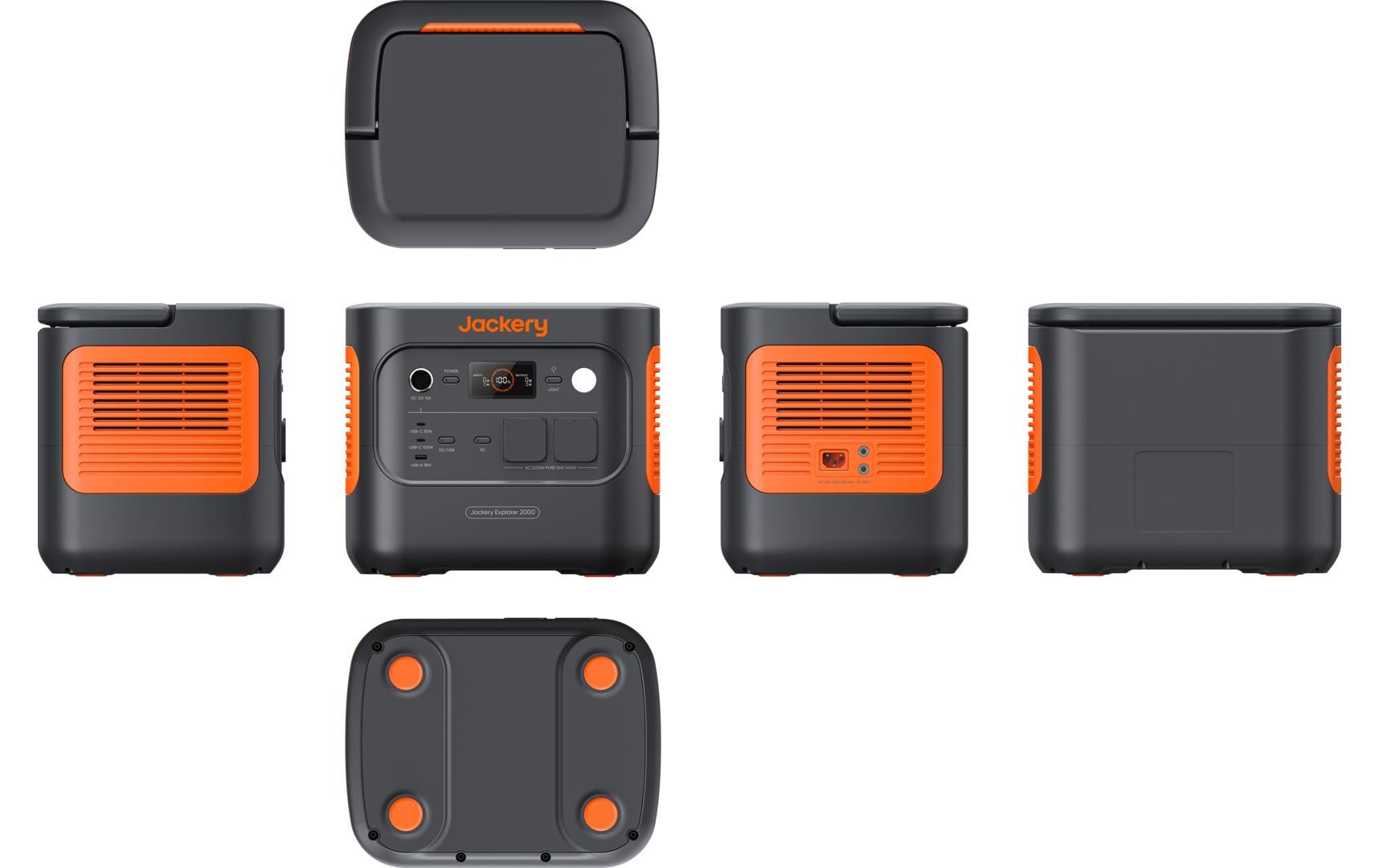 Jackery Explorer 2000 V2 – Powerstation – 2'042 Wh, LiFePO4