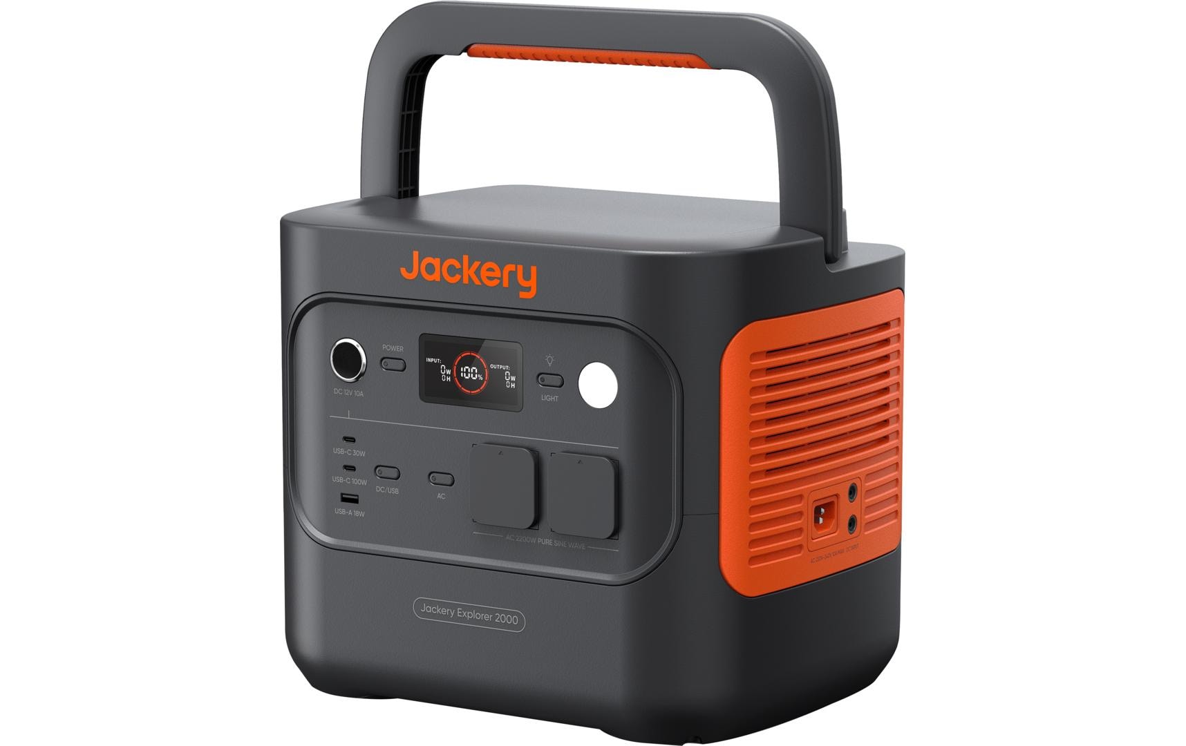 Jackery Explorer 2000 V2 – Powerstation – 2'042 Wh, LiFePO4