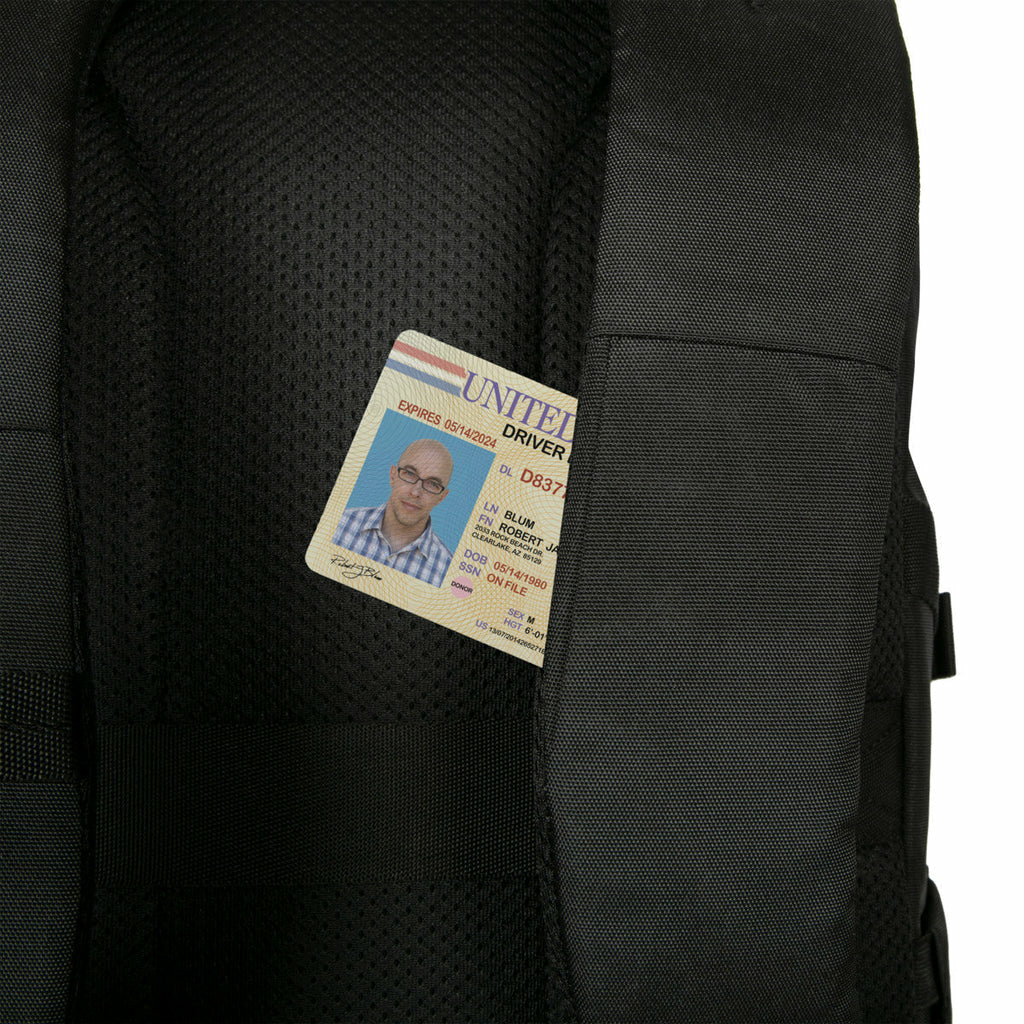 Targus Notebook-Rucksack Terra EcoSmart – für 16", 23 l, mit Regenabdeckung, Polyester – schwarz