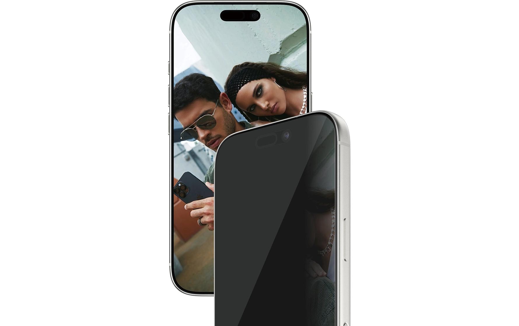 PanzerGlass Displayschutzglas Privacy-Filter – für Apple iPhone 17 Pro, kratzresistent, Hartglas