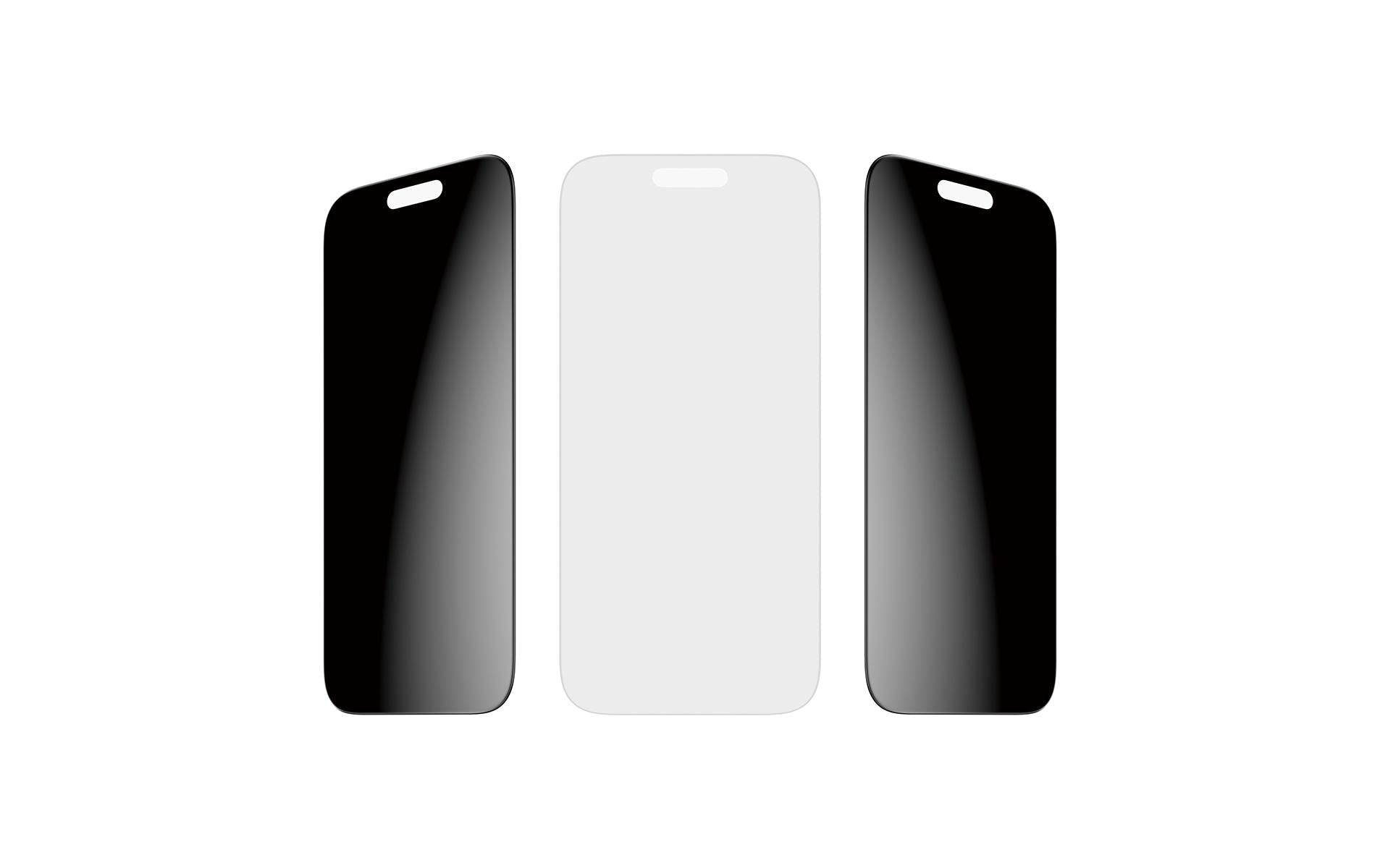 PanzerGlass Displayschutzglas Privacy-Filter – für Apple iPhone 17 Pro, kratzresistent, Hartglas