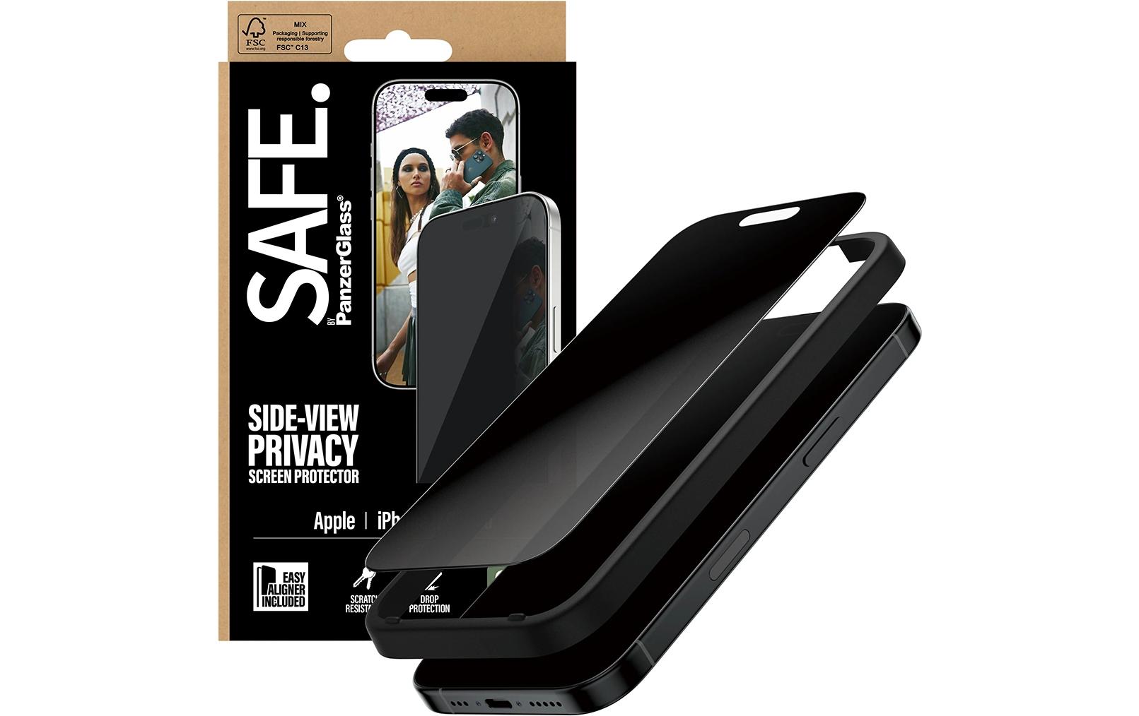 PanzerGlass Privacy-Displayschutzglas – für Apple iPhone 17, kratzresistent, stossfest, Hartglas, transparent