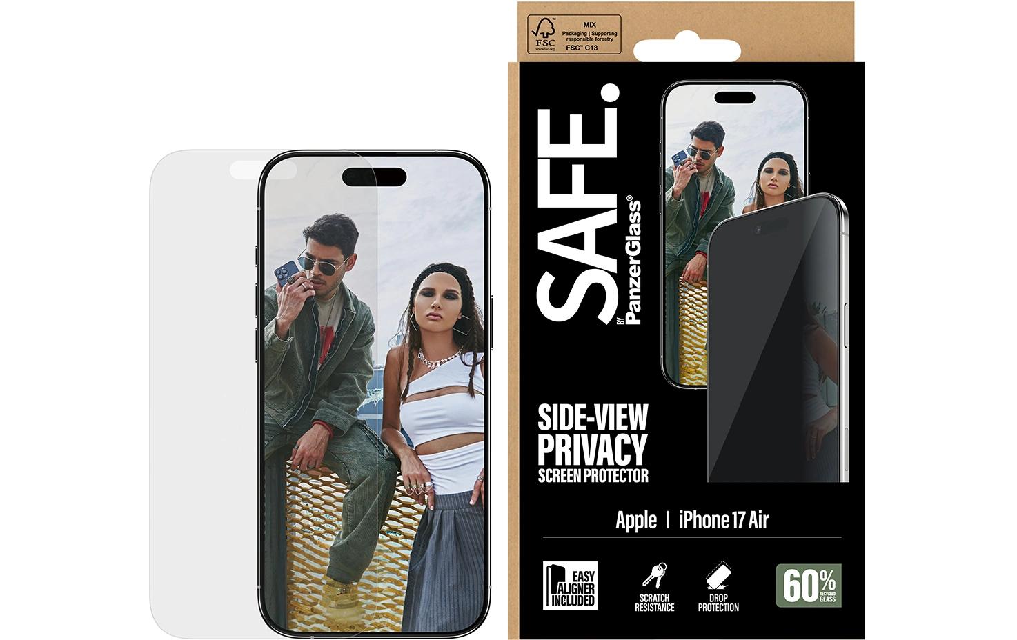 PanzerGlass Displayschutzglas – für Apple iPhone 17 Air – Ultra-Wide Fit, Hartglas, Kratzresistent