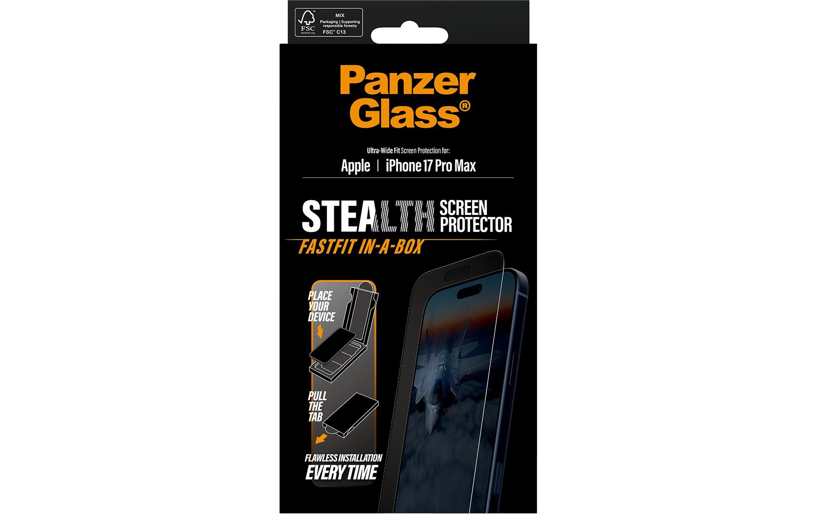 PanzerGlass Backcover Stealth – für Apple iPhone 17 Pro Max