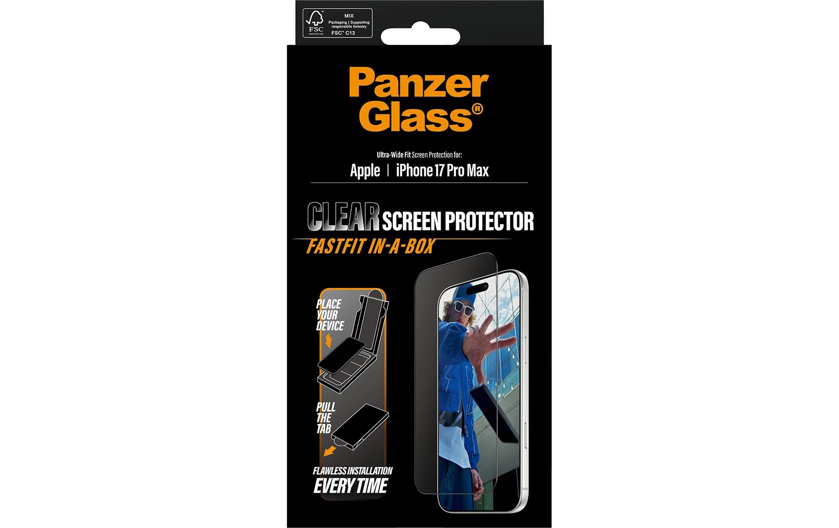 PanzerGlass Displayschutzfolie – für iPhone 17 Pro Max