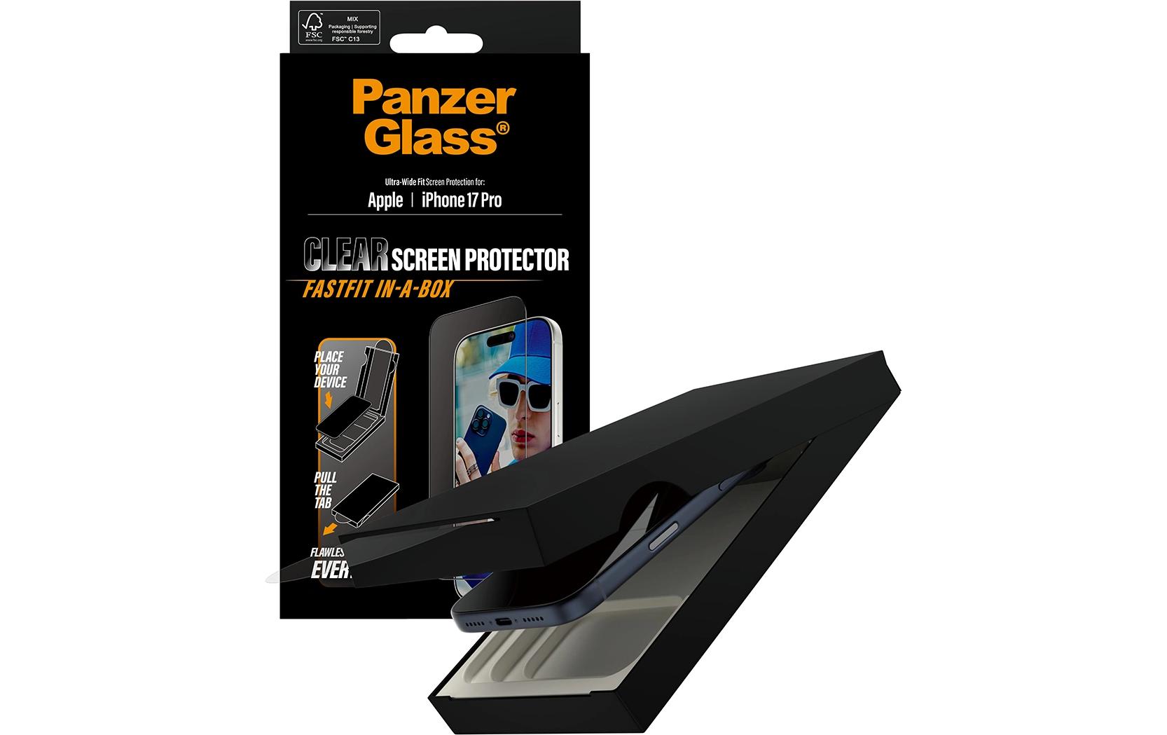 PanzerGlass Displayschutzfolie – für Apple iPhone 17 Pro