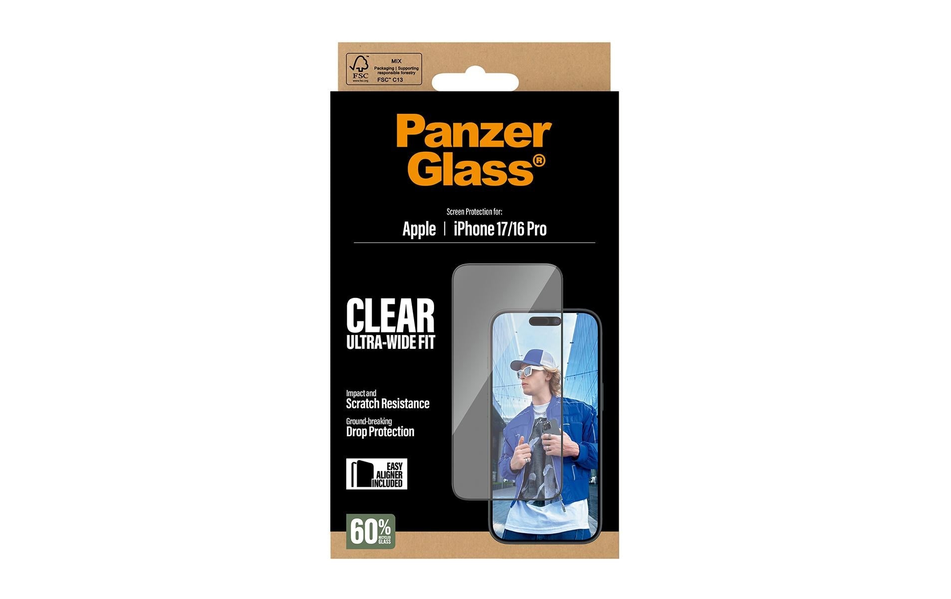 PanzerGlass Displayschutzfolie – für iPhone 17