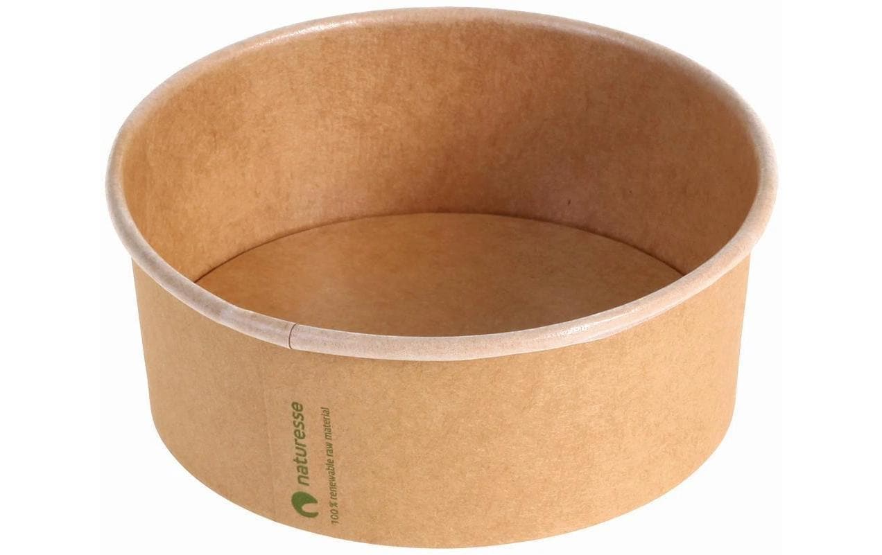Elco Salatschale Karton – 360 ml, braun, 50 Stück