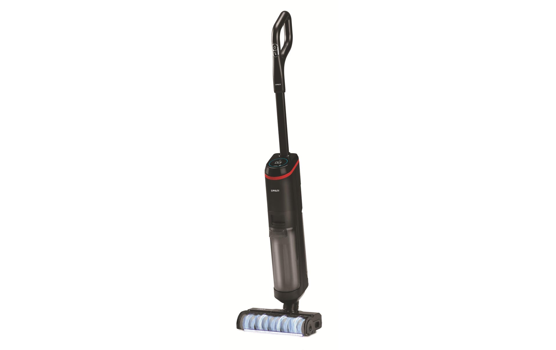 Polti Multiflächenreiniger ROLLYSTEAM WD40C – Akkubetrieb, 22 V, 27 × 24 × 116 cm, 4,2 kg