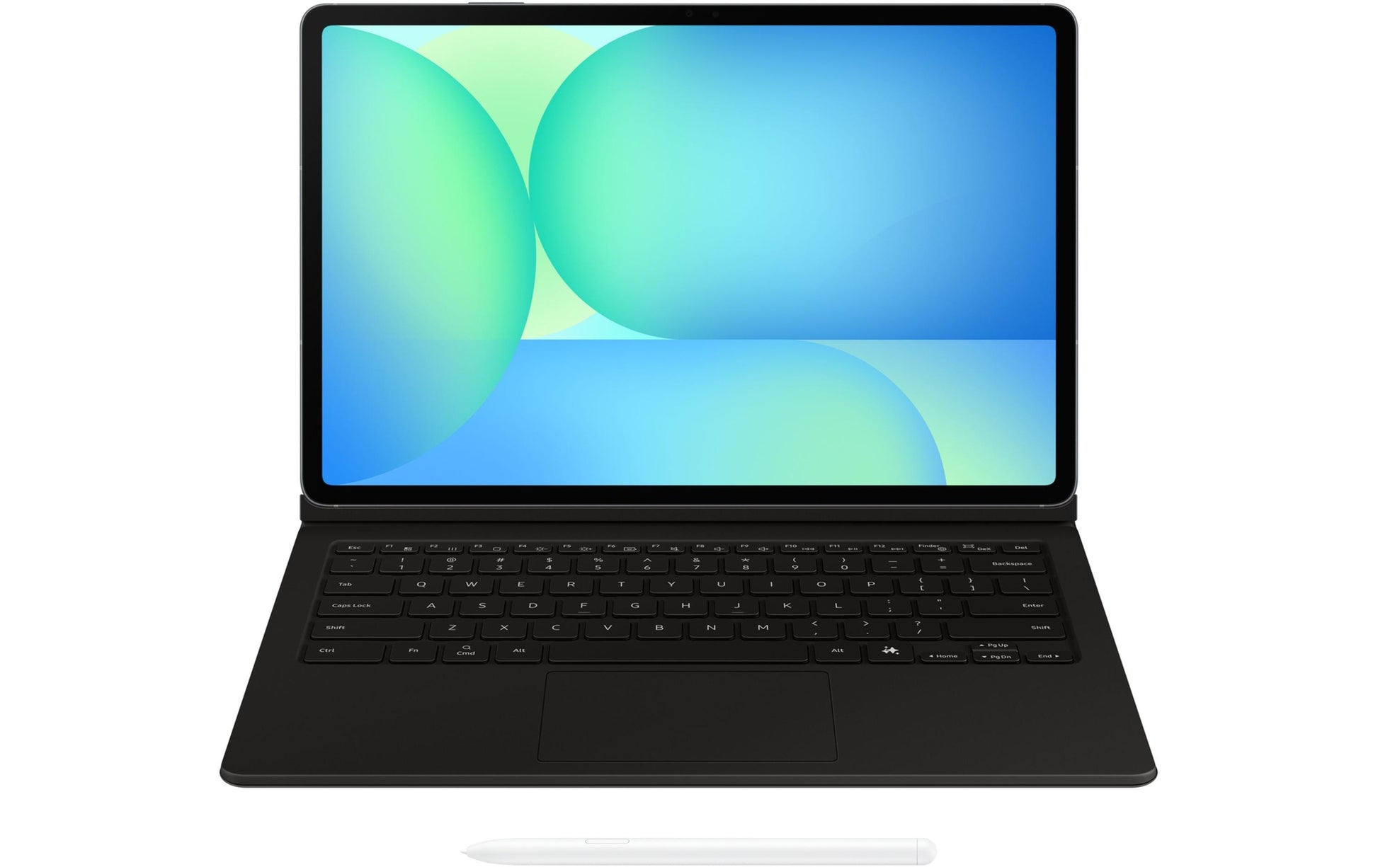 Samsung Tastatur-Case für Galaxy Tab S10 FE+ 13,1" – Bluetooth, QWERTZ (CH) – Schwarz