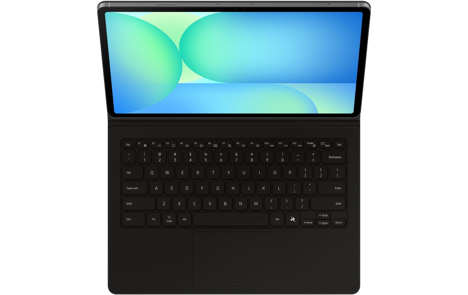 Samsung Tastatur-Case für Galaxy Tab S10 FE+ 13,1" – Bluetooth, QWERTZ (CH) – Schwarz