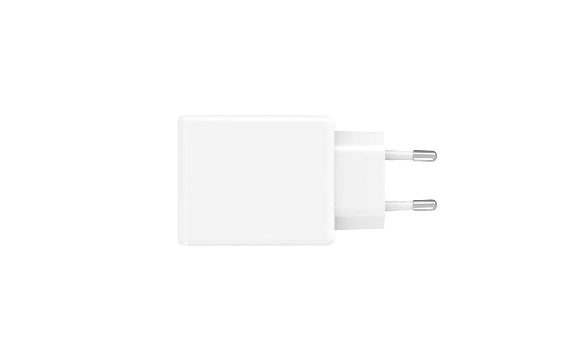 4smarts PDPlug Slim Dual Netzteil – 65 W, 2× USB-C, PD, GaN – für Nintendo Switch, Universal, Laptop u. a.