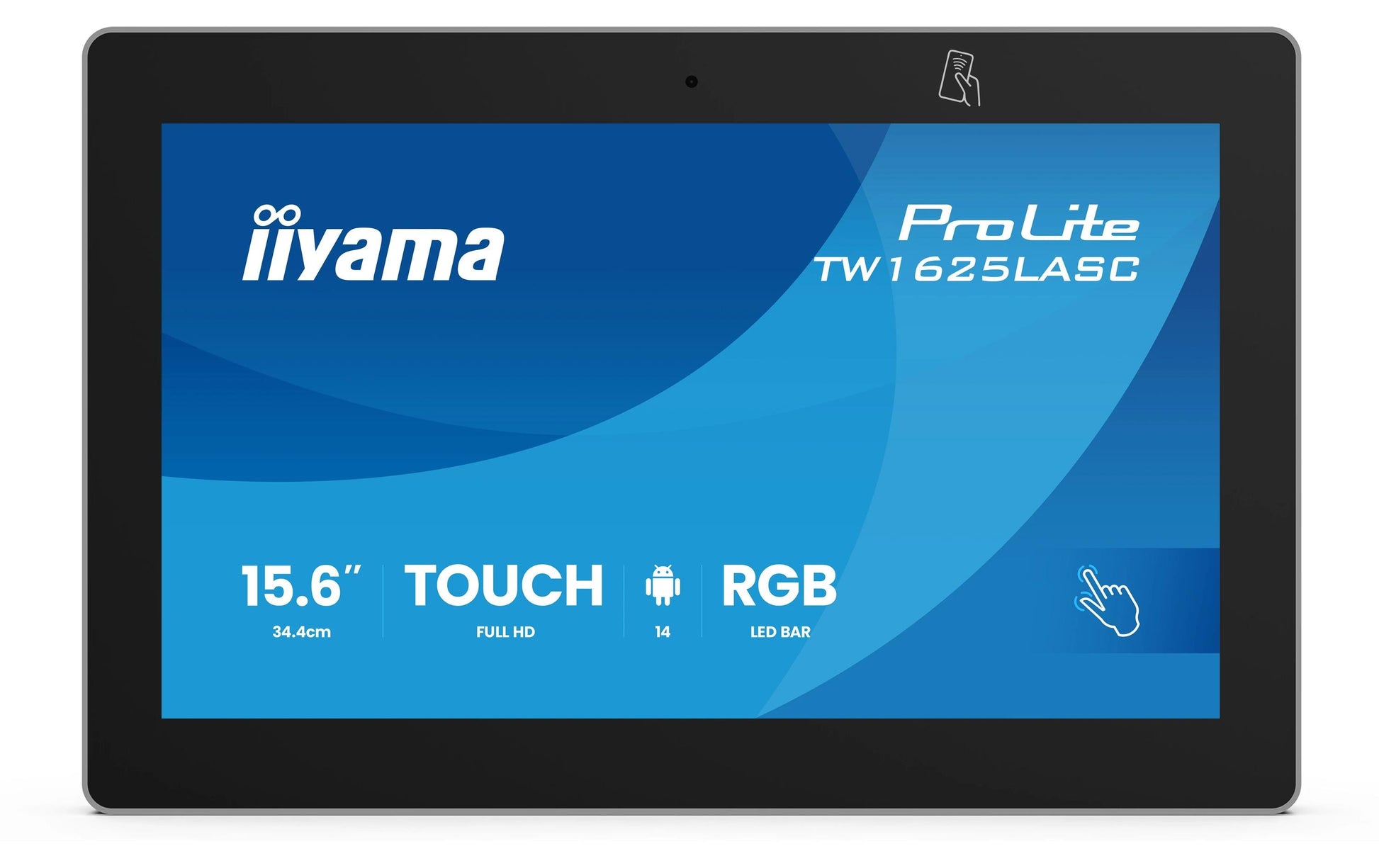 iiyama ProLite TW1625LASC-B3PNR – 15,6", Full HD, 450 cd/m², IPS