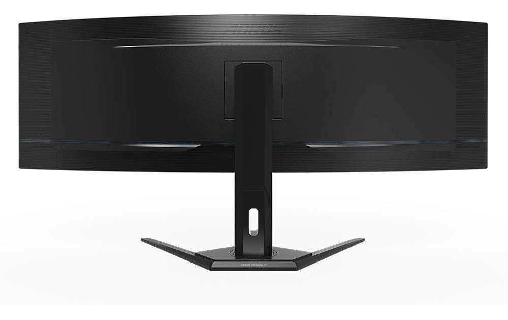 GIGABYTE AORUS CO49DQ – Monitor, 49" 5120 × 1440 (DQHD), OLED, 144 Hz, 250 cd/m², KVM, VESA 100 × 100, Schwarz