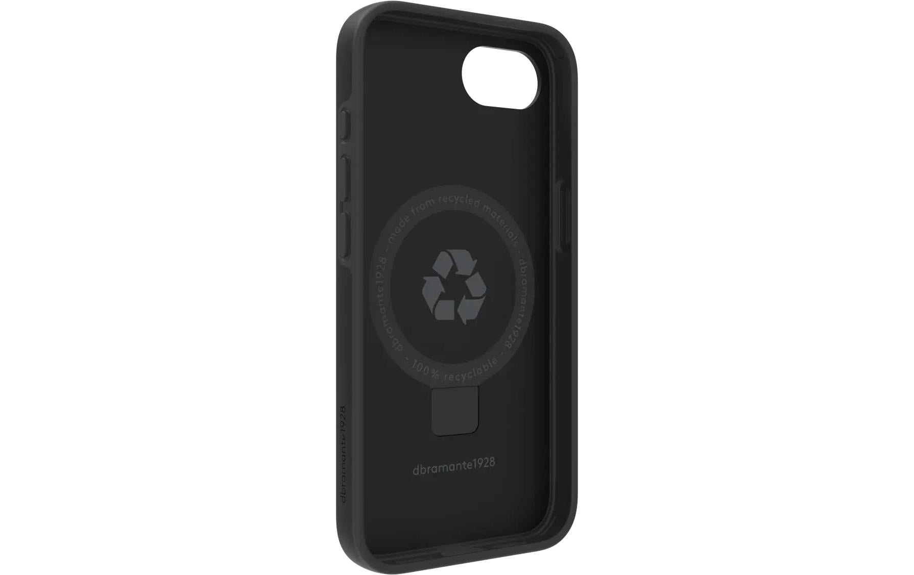 dbramante1928 Iceland Pro Kick Backcover – für Apple iPhone 16e, Schwarz, bis 3 m sturzsicher