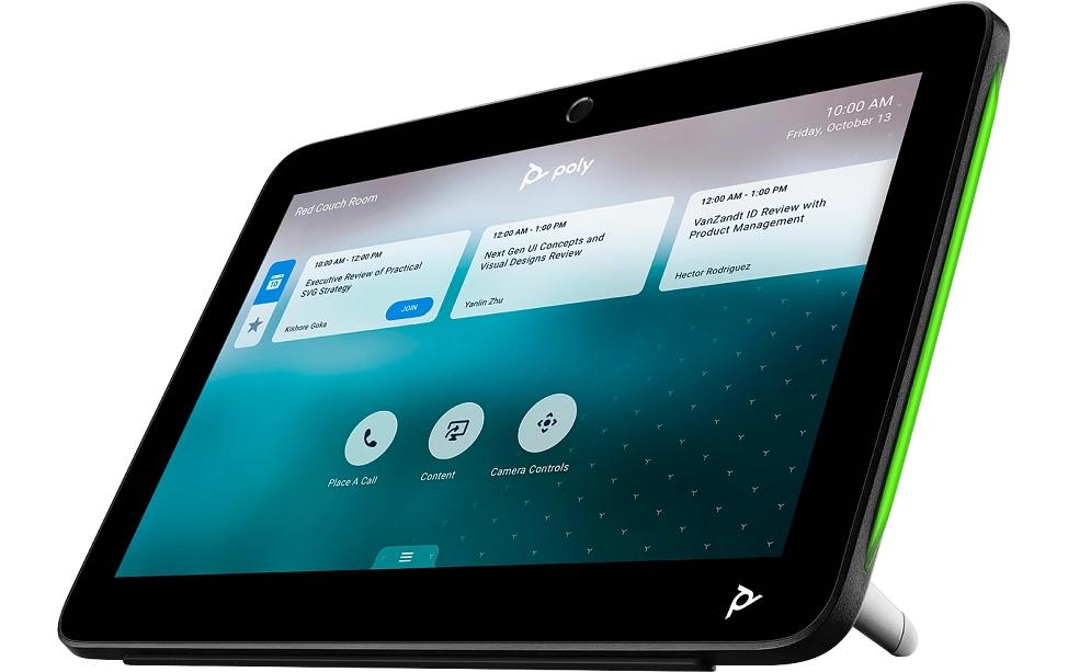 Poly Touch-Controller TC10 – 10,1", 1280 × 800, PoE, Schwarz