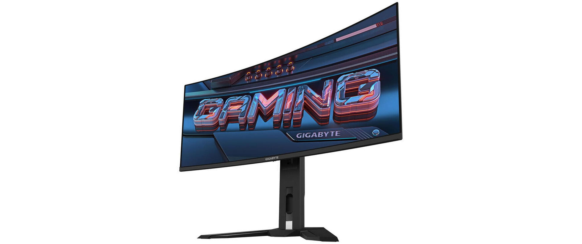 GIGABYTE MO34WQC2 – Monitor, 34", 3440 × 1440, OLED, 240 Hz, 250 cd/m², 2× HDMI 2.1, 1× DisplayPort 1.4, USB‑C
