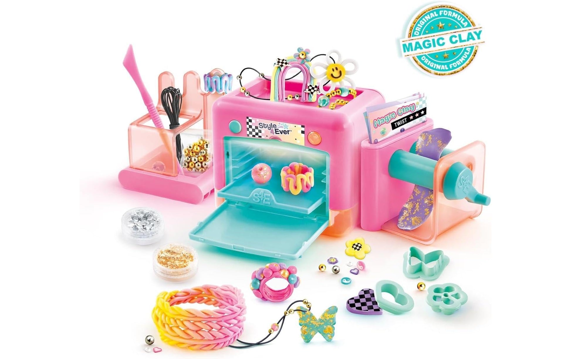 Canal Toys Bakey Clay Jewels Maker – Knete-/Modelliermasse-Set – ab 6 Jahren