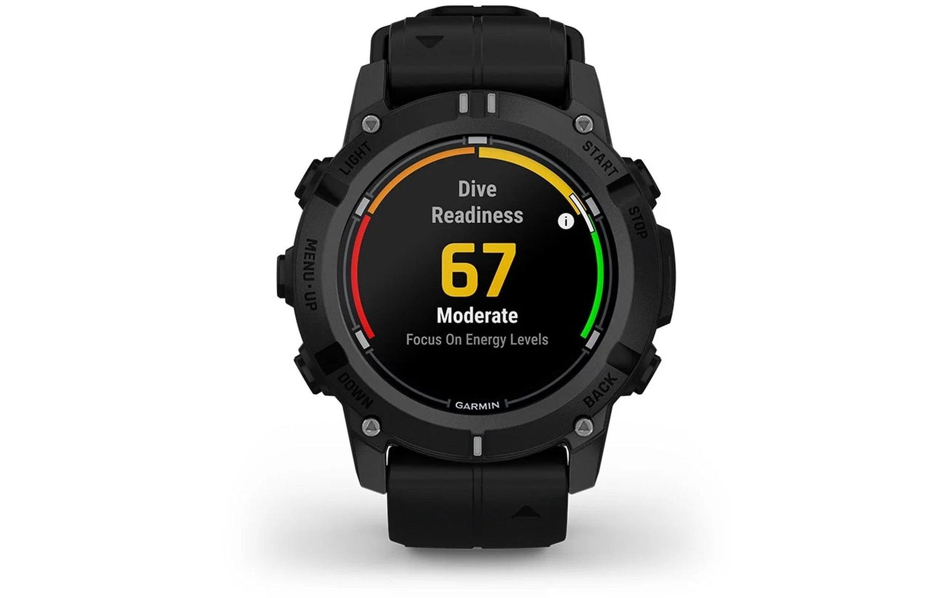 Garmin Descent G2 – Tauchcomputer-Smartwatch – 50 mm, GPS, Bluetooth, Gorilla Glass, 100 m, Schwarz