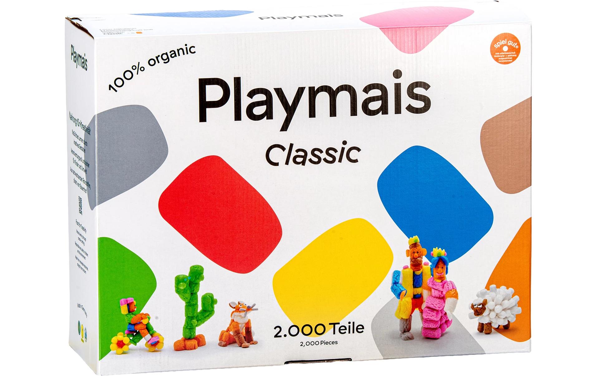 PlayMais Classic – Bastelset – 2000 Stück – ab 3 Jahren