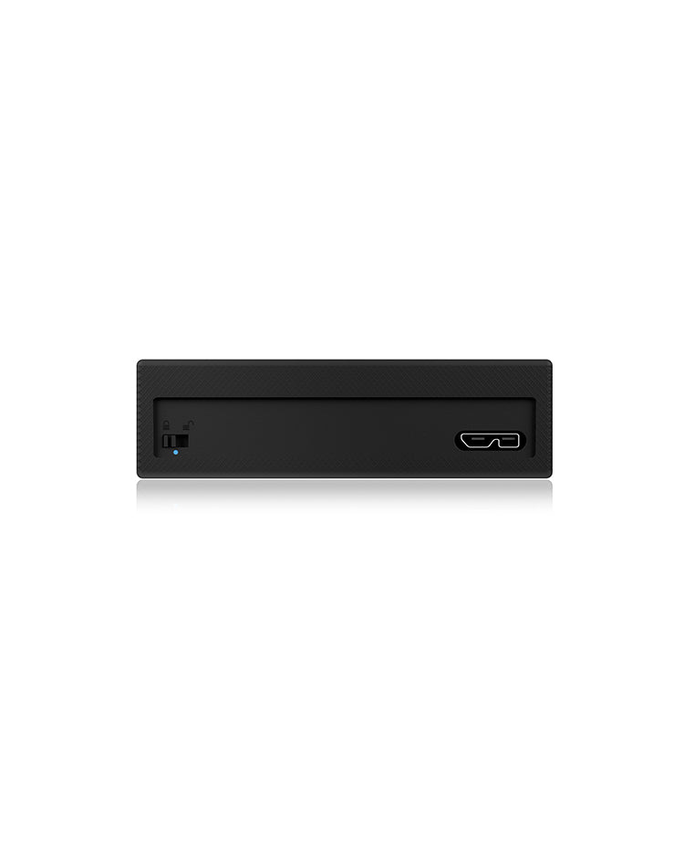 ICY BOX IB-256WP – 1-Bay externes Gehäuse – für 2,5" HDD/SSD, SATA