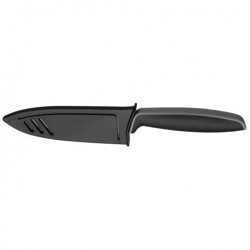 WMF Touch – Messerset, Klingen 9 cm, 13 cm, Edelstahlklingen, Kunststoffgriff, Schwarz