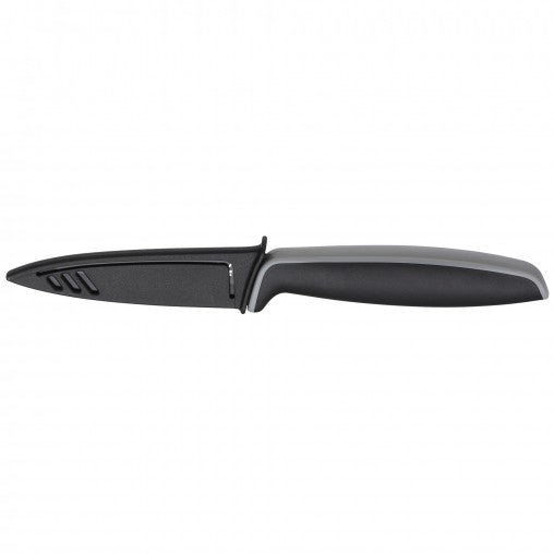 WMF Touch – Messerset, Klingen 9 cm, 13 cm, Edelstahlklingen, Kunststoffgriff, Schwarz
