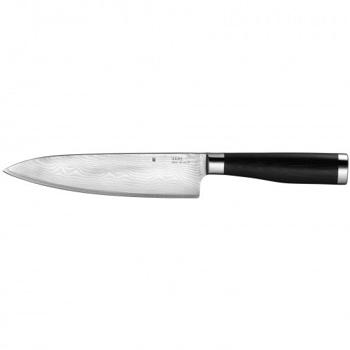WMF Kochmesser – Stahl, glatter Schliff, 20 cm, schwarz