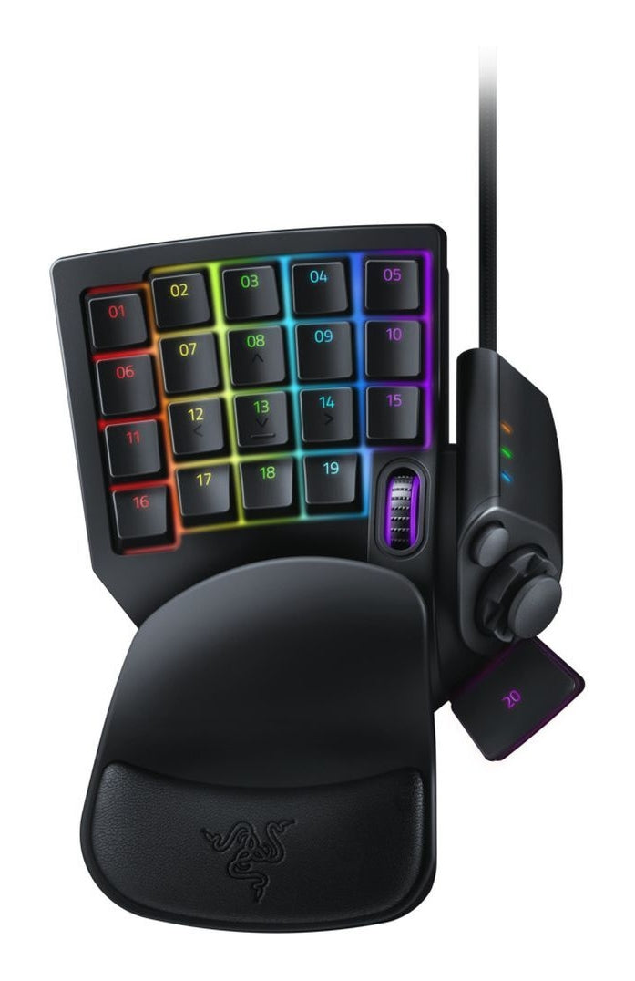 Razer Tartarus V2 – Tastatur, kabelgebunden (USB-A), CH-Layout (DE-CH), Rubberdome, beleuchtet