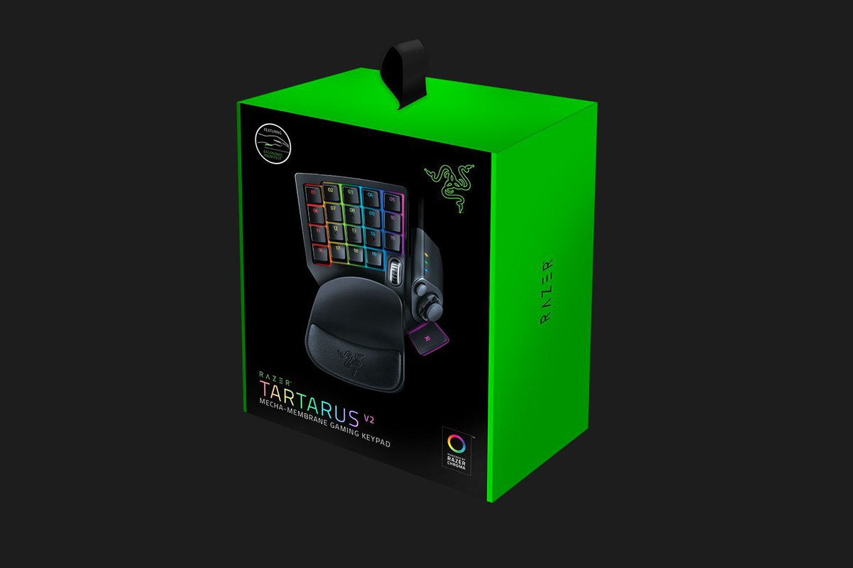 Razer Tartarus V2 – Tastatur, kabelgebunden (USB-A), CH-Layout (DE-CH), Rubberdome, beleuchtet