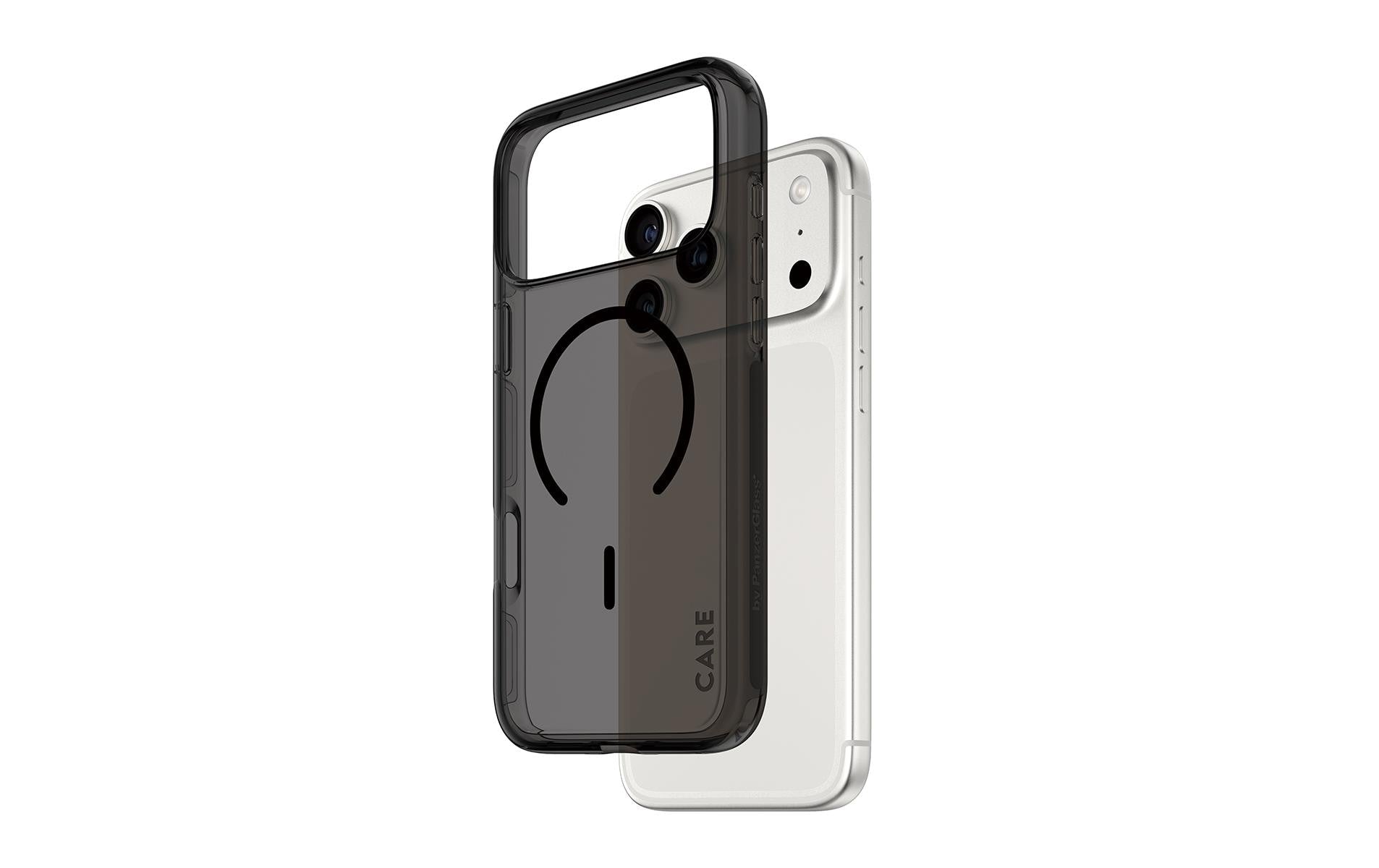 PanzerGlass Backcover – für Apple iPhone 17 Pro Max – semitransparent – MagSafe-kompatibel